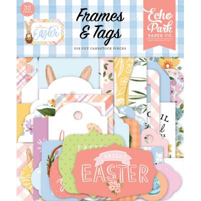 Echo Park My Favorite Easter Die Cuts - Frames & Tags